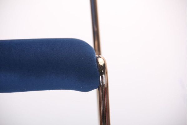 Стул AMF Alphabet A gold-royal blue-5