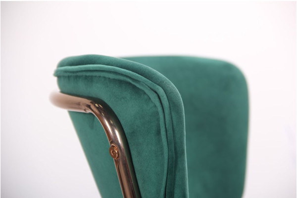 Стул AMF Alphabet A gold-dark green-7