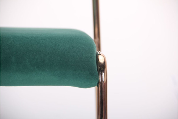 Стул AMF Alphabet A gold-dark green-11