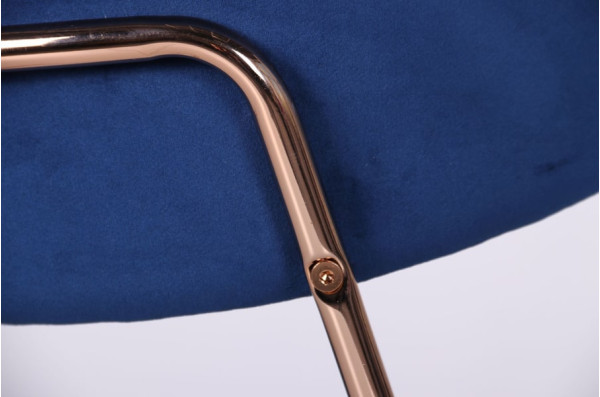 Стул AMF Alphabet B Gold-royal blue-8