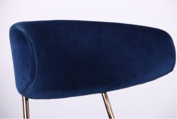 Стул AMF Alphabet B Gold-royal blue-12