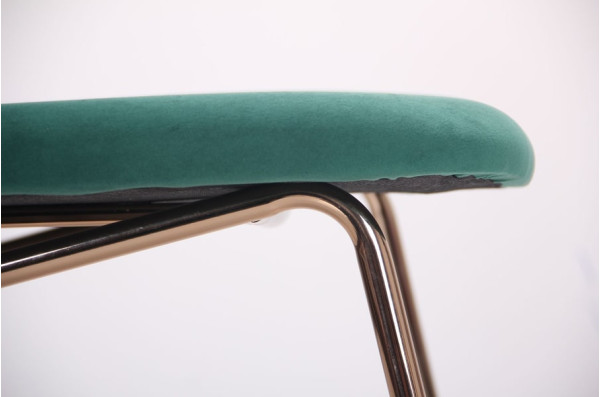 Стул AMF Alphabet B Gold-dark green-7