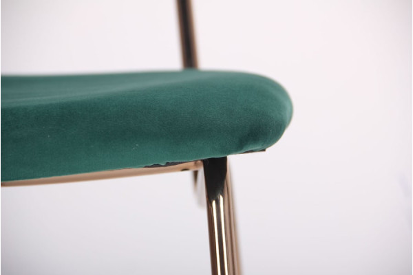 Стул AMF Alphabet B Gold-dark green-5