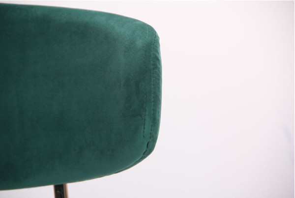 Стул AMF Alphabet B Gold-dark green-6