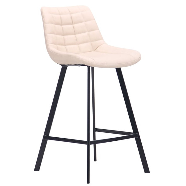 Стул полубарный AMF Clif Creme-1