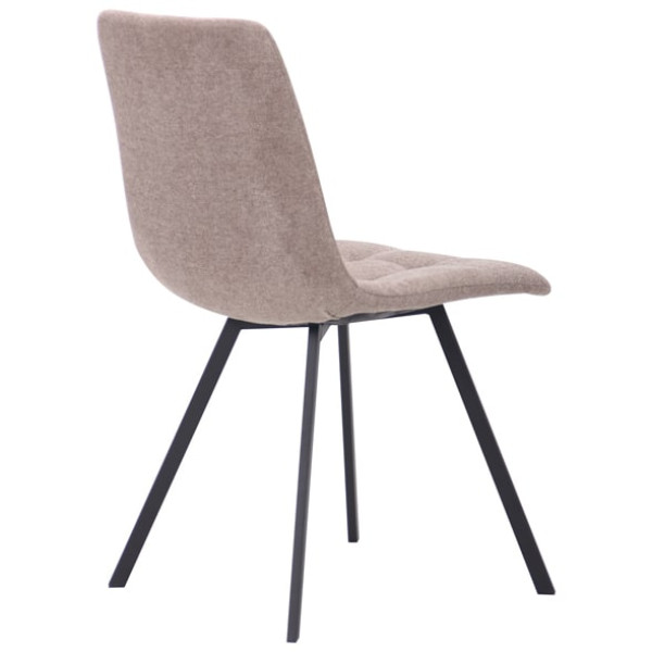 Стілець AMF Harlem Чорний-Меланж Латте-4