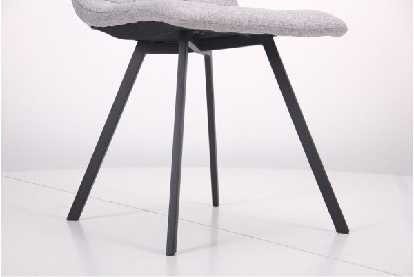 Стул AMF Harlem Черный-Серый Стул AMF Harlem Черный-Серый-12