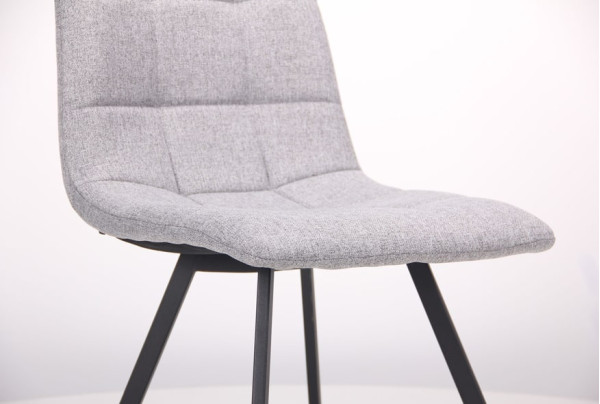 Стул AMF Harlem Черный-Серый Стул AMF Harlem Черный-Серый-8