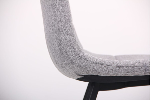 Стул AMF Harlem Черный-Серый Стул AMF Harlem Черный-Серый-11