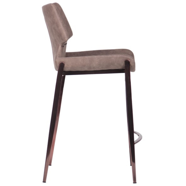 Стул барный AMF Noir brass-basalt-3