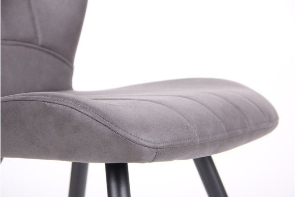 Стілець AMF Френк чорний-cowboy базальт-7