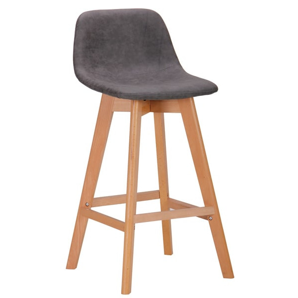 Барный стул AMF Timber cowboy Серый-0