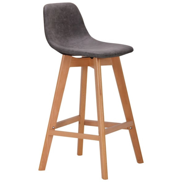 Барный стул AMF Timber cowboy Серый-1