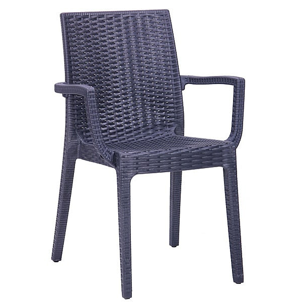 Стул AMF Dafne Ротанг Антрацит-0