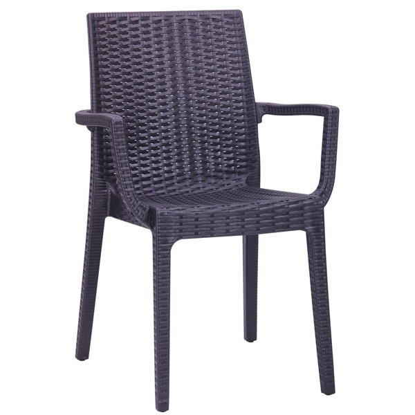 Стілець AMF Dafne Ротанг Еспресо-0