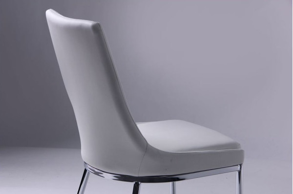 Стілець AMF Каталонія База хром - Білий-5