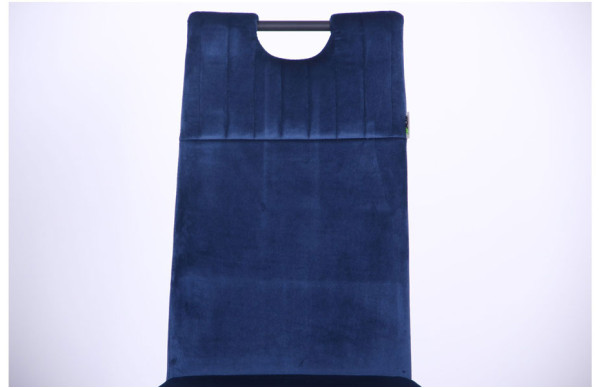 Стул AMF Alabama Черный-велюр темно-синий-10