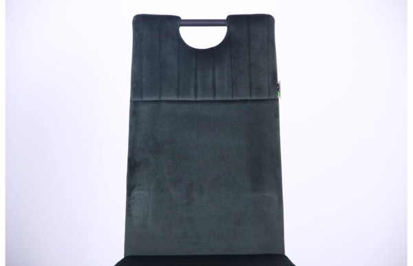 Стул AMF Alabama Черный-велюр темно-зеленый-9