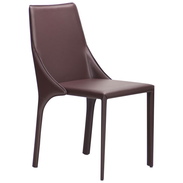 Стул AMF Artisan Dark brown leather кожа-1