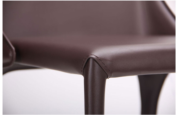 Стул AMF Artisan Dark brown leather кожа-6