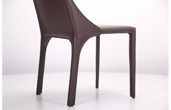 Стул AMF Artisan Dark brown leather кожа-9
