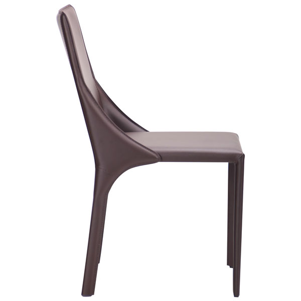 Стул AMF Artisan Dark brown leather кожа-3