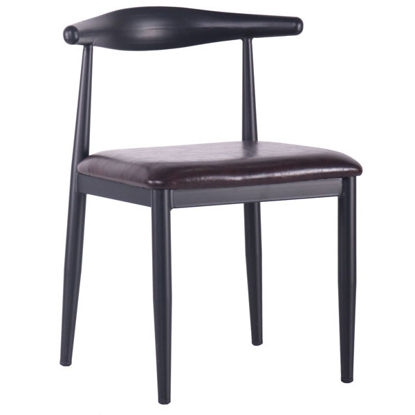 Стул AMF Horn brown экокожа-0