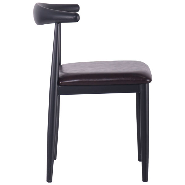 Стул AMF Horn brown экокожа-3