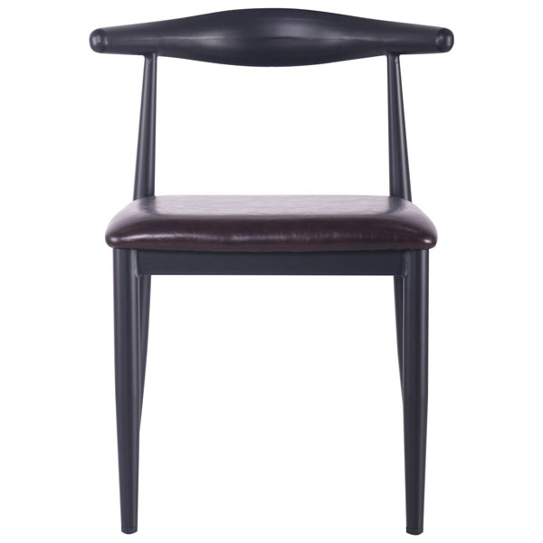 Стул AMF Horn brown экокожа-2