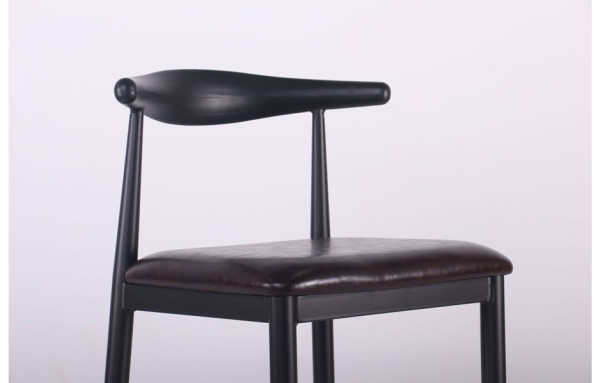 Стул AMF Horn brown экокожа-10
