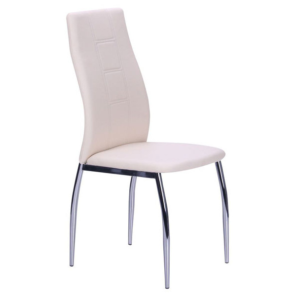 Стул AMF Николас Хром Сливочный-0