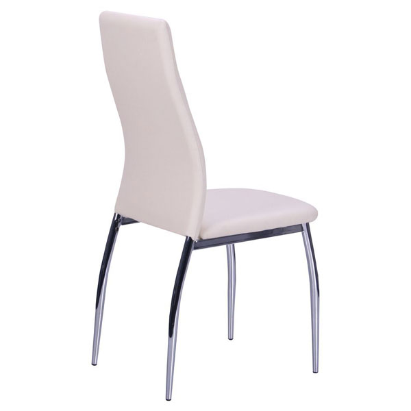 Стул AMF Николас Хром Сливочный-3