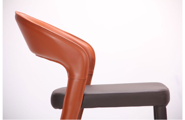 Стілець AMF Ottoman Сaramel leather-spice екошкіра-7