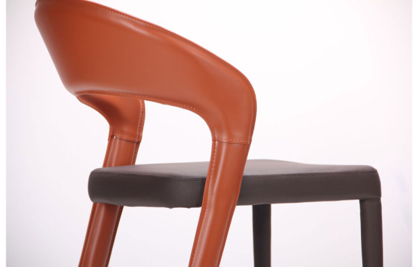 Стілець AMF Ottoman Сaramel leather-spice екошкіра-8