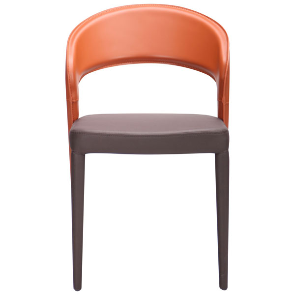 Стілець AMF Ottoman Сaramel leather-spice екошкіра-2