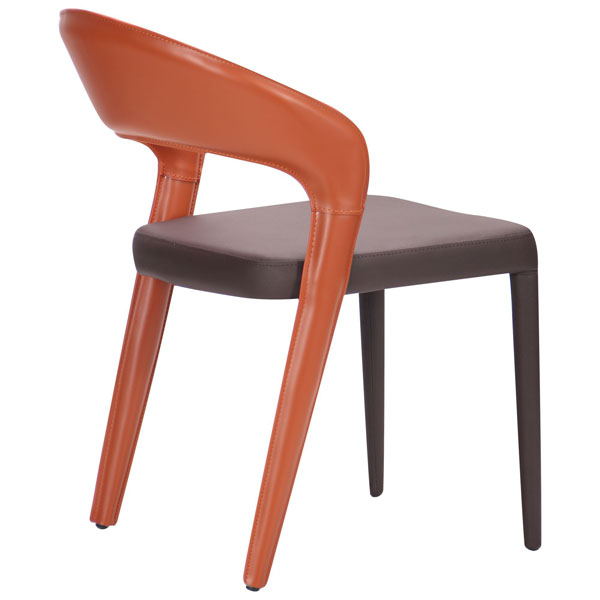 Стілець AMF Ottoman Сaramel leather-spice екошкіра-4