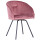Кресло поворотное AMF Sacramento Черный-велюр Розовый антик