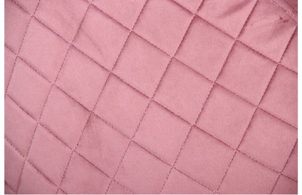 Крісло поворотне AMF Sacramento Чорний-велюр Рожевий антик-9