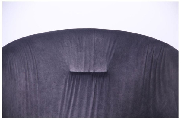 Кресло поворотное AMF Sacramento Черный-велюр Серый-14