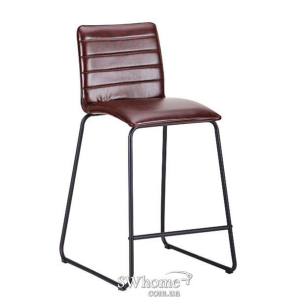 Барний стілець AMF Doro Чорний Браун-0