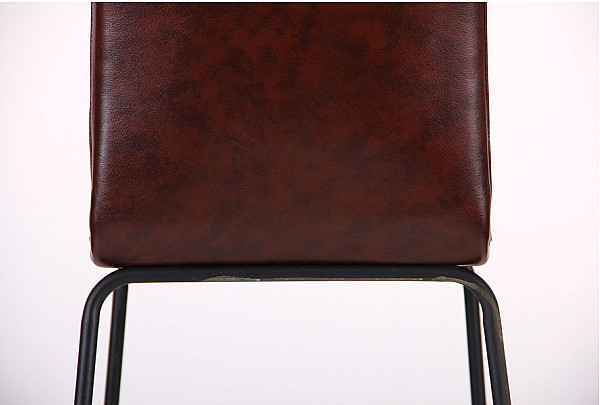 Барний стілець AMF Doro Чорний Браун-10