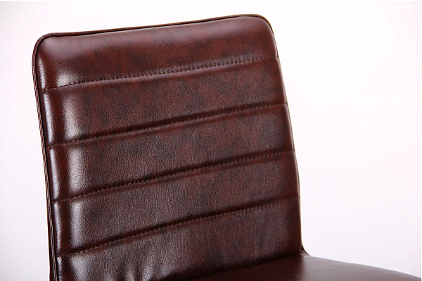 Барний стілець AMF Doro Чорний Браун-5