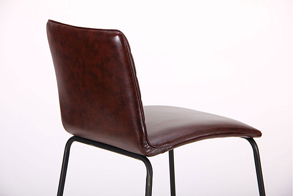 Барний стілець AMF Doro Чорний Браун-8