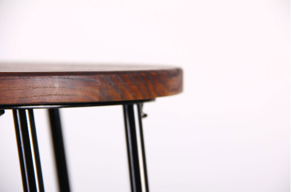 Барний стілець AMF Hendrix Чорний-5