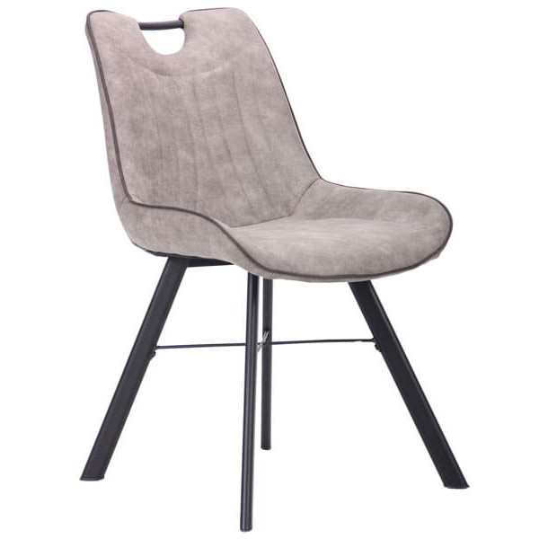 Стілець AMF Hazer Чорний/Cowboy тауп-1