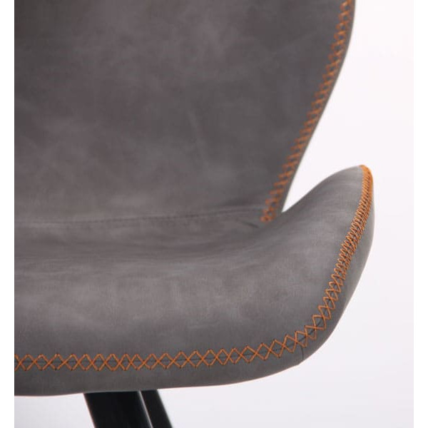 Стул AMF Bronco Черный/Нубук муссон-8