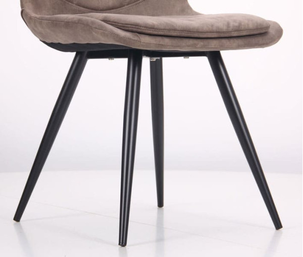 Стул AMF Salem Черный/Cowboy мокко-6