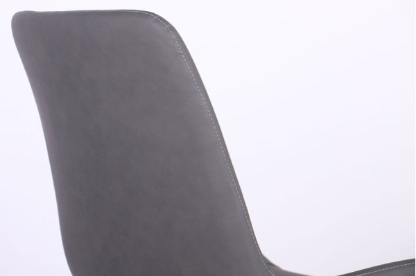 Стул AMF Chris Black/PU gray-11