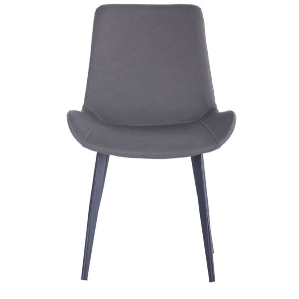 Стул AMF Chris Black/PU gray-2