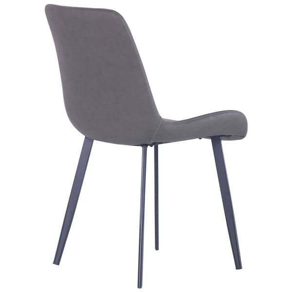 Стул AMF Chris Black/PU gray-4